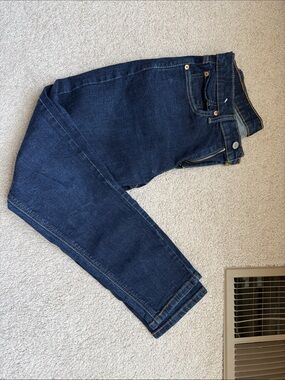 Women’s Slim Straight Jeans in Dark Blue